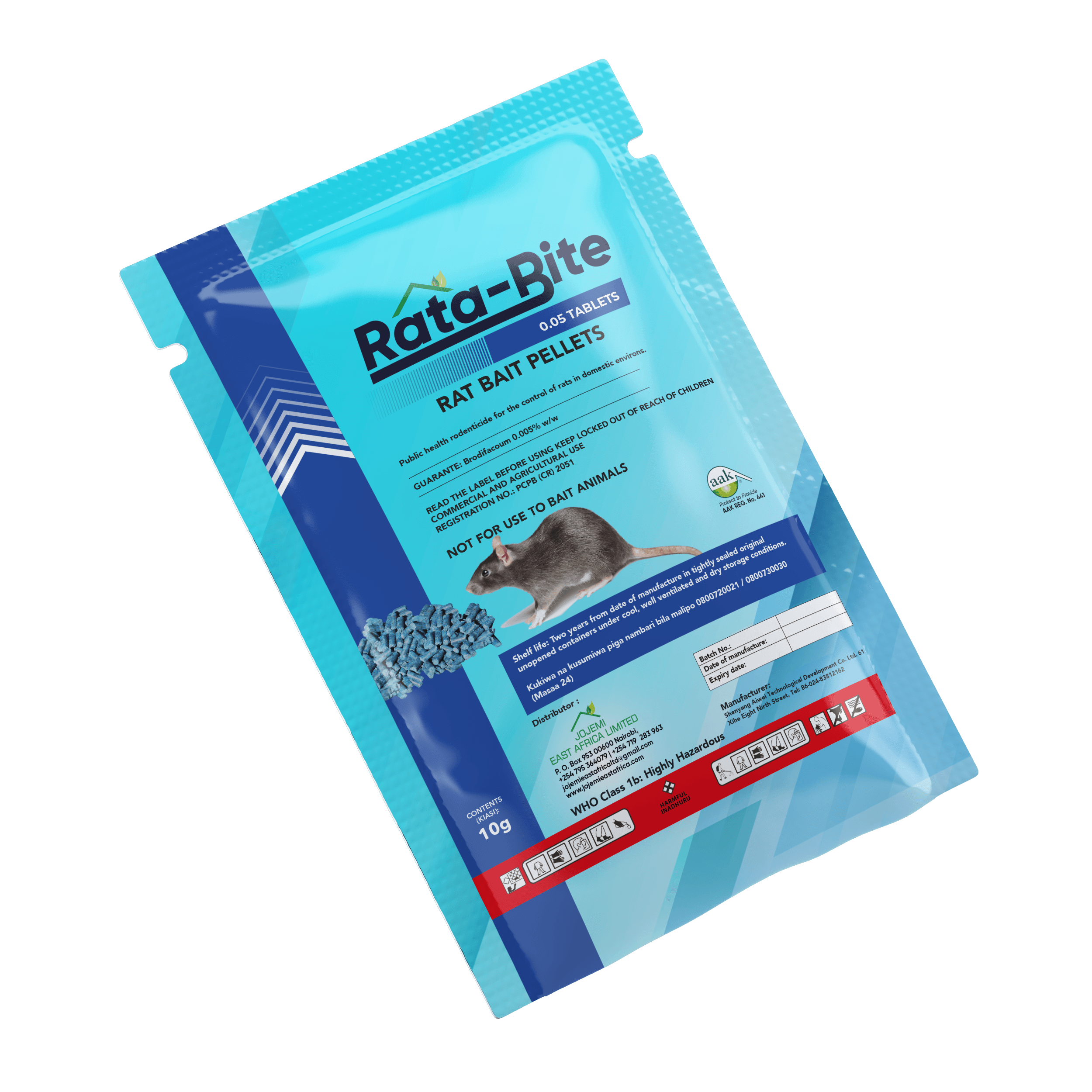 RATABITE 0.05% TABLETS